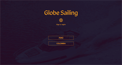 Desktop Screenshot of globe-sailing.com