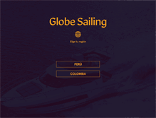 Tablet Screenshot of globe-sailing.com
